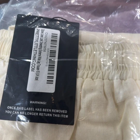 NWT Pretty Little Thing linen pant - Picture 5 of 6